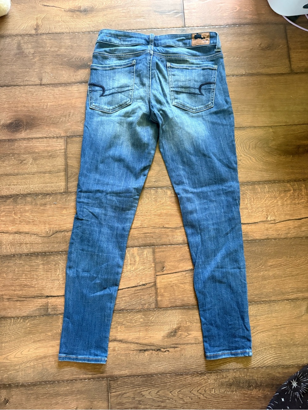 American Eagle Outfitters Women’s Medium Blue Skinny Jeans